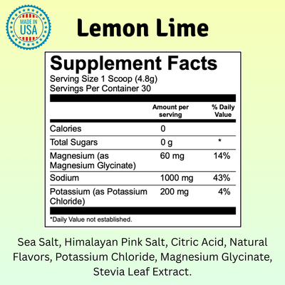 Lemon Lime Electrolytes